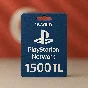 TURKEY PlayStation 1500 TL Wallet PSN code ПСН лир