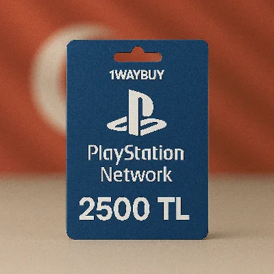 ТУРЦИЯ PlayStation Netwoк 2500 TRY Подарочная карта код