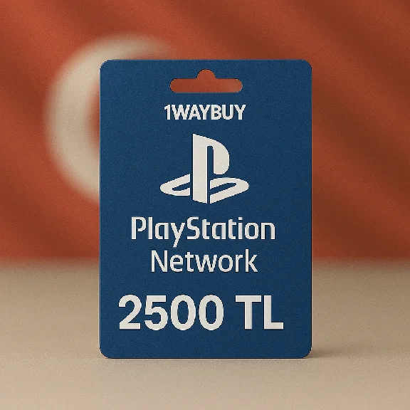 ТУРЦИЯ PlayStation Netwoк 2500 TRY Подарочная карта код