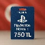 TURKEY PlayStation 750 TL Wallet PSN code ПСН лир