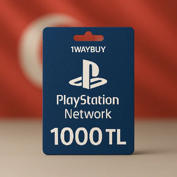 TURKEY PlayStation 1000 TL Wallet PSN code ПСН лир