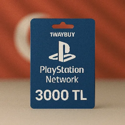 ТУРЦИЯ PlayStation Netwoк 3000 TRY Подарочная карта код