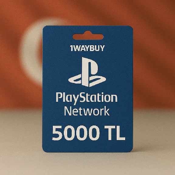 ТУРЦИЯ PlayStation Netwoк 5000 TRY Подарочная карта код