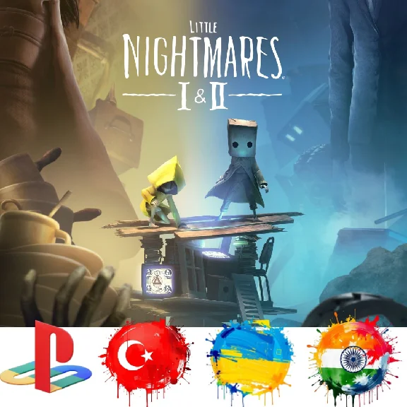 Little Nightmares I II/PS4/PS5/all region/PS/1/2