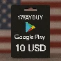 USA🪁GOOGLE PLAY 10 USD🪁Gift Card code пополнения $