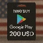 США🪁ГУГЛ ПЛЕЙ 200 USD🪁Подарочная карта код оплаты