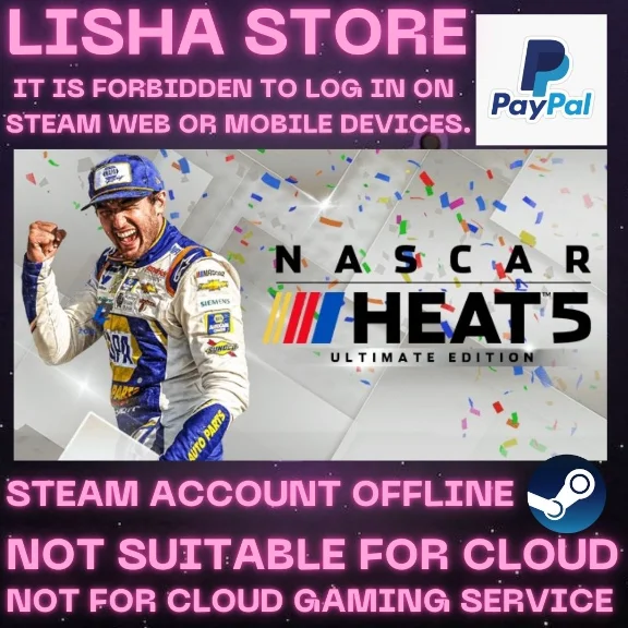 NASCAR Heat 5 - Ultimate Edition Offline For 90 days