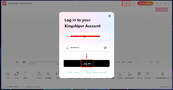 🔰 Kingshiper Audio Editor 🔑 6 Month Private Account