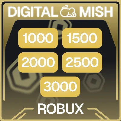 Роблокс Roblox 1000-3000 робуксов(любой регион)🐭