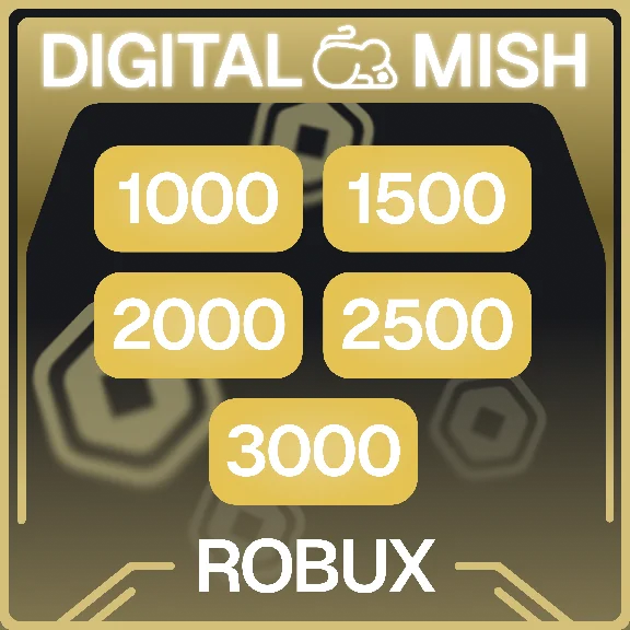 Роблокс Roblox 1000-3000 робуксов(любой регион)🐭