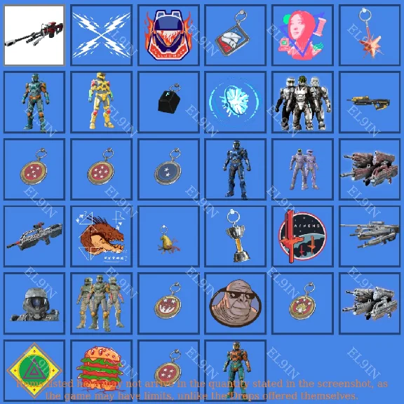 💥Halo Infinite⚡Twitch Drops👾34 items + 🎁