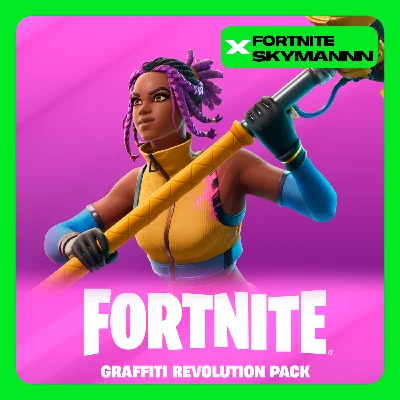 💛FORTNITE Graffiti Revolution 600 Vb XBOX|PC Activatio