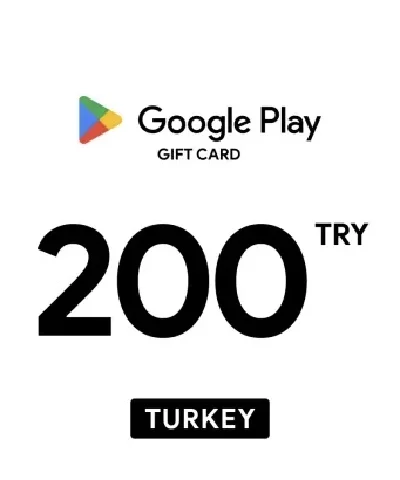 🔥Подарочная карта Google Play | 200 ЛИР/TRY🔥 ТУРЦИЯ