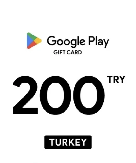 🔥Подарочная карта Google Play | 200 ЛИР/TRY🔥 ТУРЦИЯ