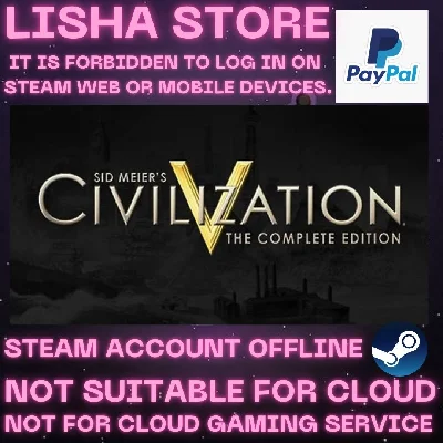 Sid Meiers Civilization V Complete Steam Offline Paypal