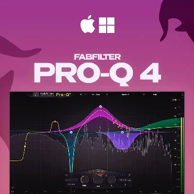 🟣 FabFilter Pro-Q 4 🚀 INSTANT DELIVERY [KEY]