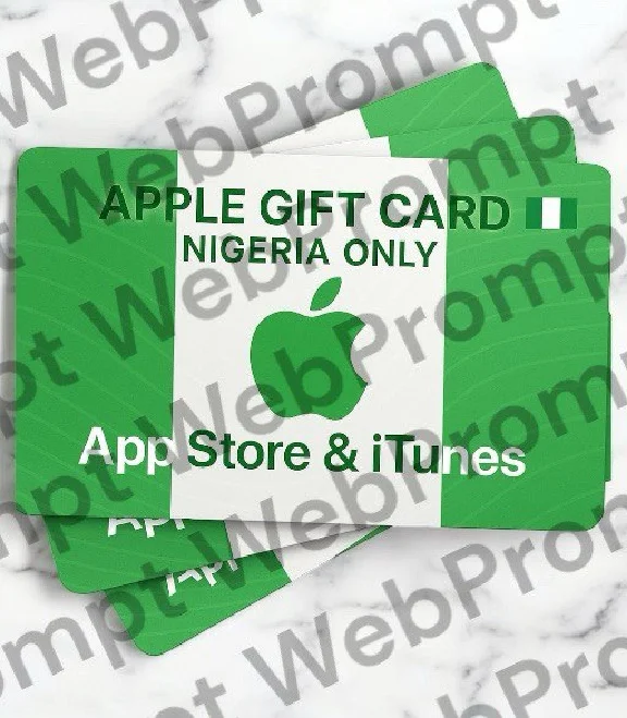 Подарочная карта iTunes в Нигерии (NGN) Apple Gift Card