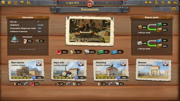 Railway Empire XBOX ONE / XBOX SERIES X|S [ Ключ 🔑 ]