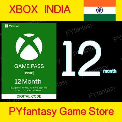 🔑Xbox Game Pass Core 12 Month (India)⚡️⚡️⚡️