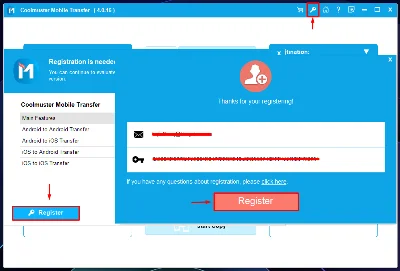 🧊 Coolmuster Mobile Transfer 📋 Аккаунт