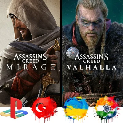 Assassin´s Creed Bundle PS4/PS5/Türkiye/Ukraine/India/P