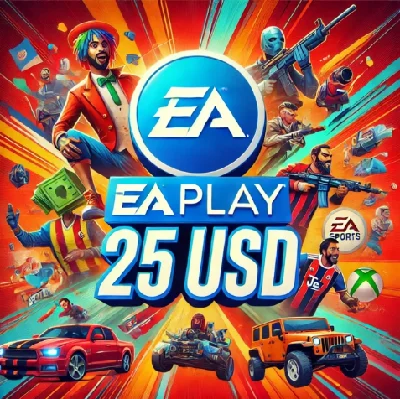 ✅EA Play🔥Подарочная карта на25 долларов США(регионСША)