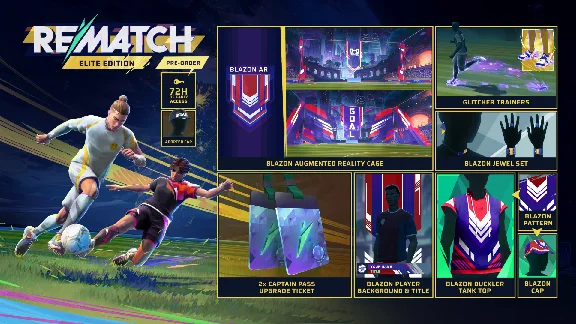 ⭐ REMATCH Elite Edition PC Steam Key 🔑 EU+US