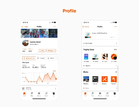 🏃🏻Strava | Month, Year | To your account