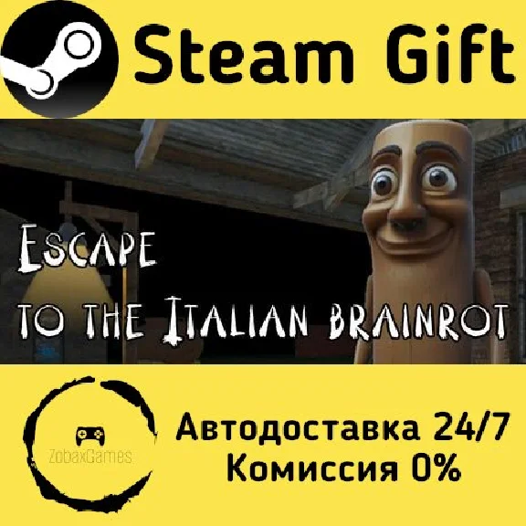 🚀 Escape to the Italian brainrot 🤖 Steam Gift AUTO