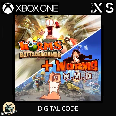 Worms Battlegrounds + Worms W.M.D XBOX [ Code 🔑 Key ]
