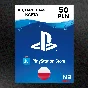 ❇️ PlayStation Network Card 50 PLN (PL) (POLAND)