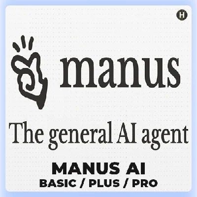 🤖⚡MANUS AI - BASIC/PLUS/PRO🔥SUBSCRIPTION 🔵 FAST ⭐️