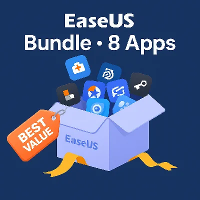 EaseUS Mega Bundle - 8 Softwares - 1 Year License Key