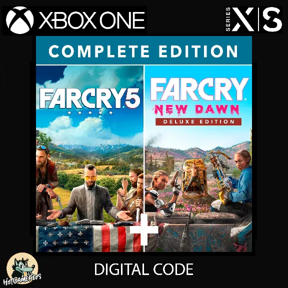 Far Cry® 5 + Far Cry® New Dawn Deluxe Edition XBOX 🔑