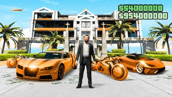GTA 5 Custom Account • 2.8+ Billion • 6000+ LVL ✚ Mail