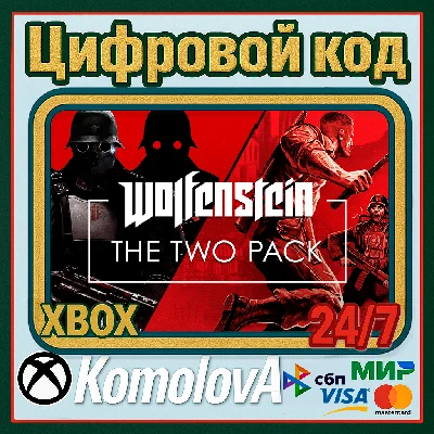 🌍 Wolfenstein: The Two-Pack  XBOX  / КЛЮЧ 🔑