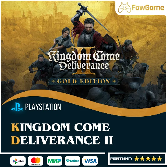 ✅ Kingdom Come: Deliverance II 🔵PS5🚀