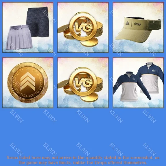 👾PGA TOUR 2K25✨Twitch Drops🌌6 items + 🎁