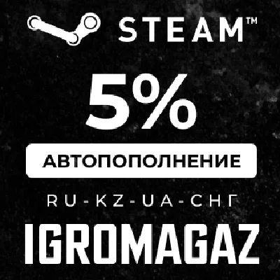 STEAM WALLET TOP-UP RU-KZ-UA-CIS🔴LOW FEE