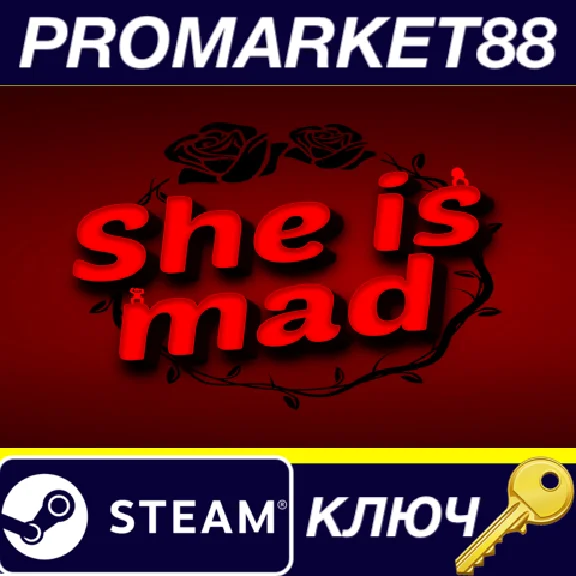 ⭐ She is mad PC Steam Key 🔑 GLOBAL (NO TR)
