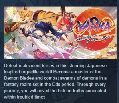 Yasha: Legends of the Demon Blade STEAM GIFT RUSSIA