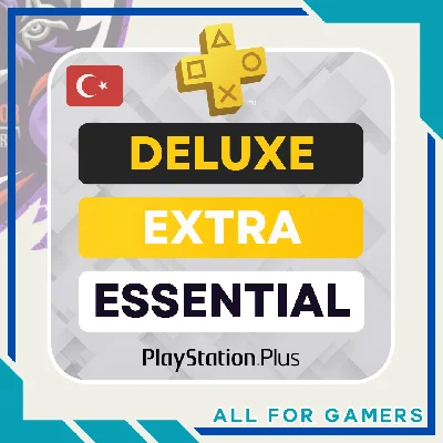 🟦 PLAYSTATION PSN➕DELUXE EXTRA ESSENTIAL 1-3-12 TR🎁