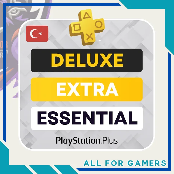 🟦 PLAYSTATION PSN➕DELUXE EXTRA ESSENTIAL 1-3-12 TR🎁