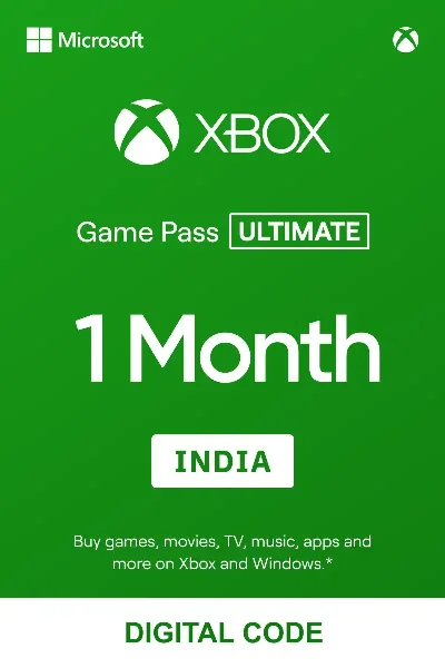 XBOX GAME PASS ULTIMATE 1 Month INDIA