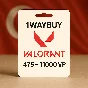 ТУРЦИЯ🔻ВАЛОРАНТ ПОИНТЫ 475-11000 VP Код карта подарочн