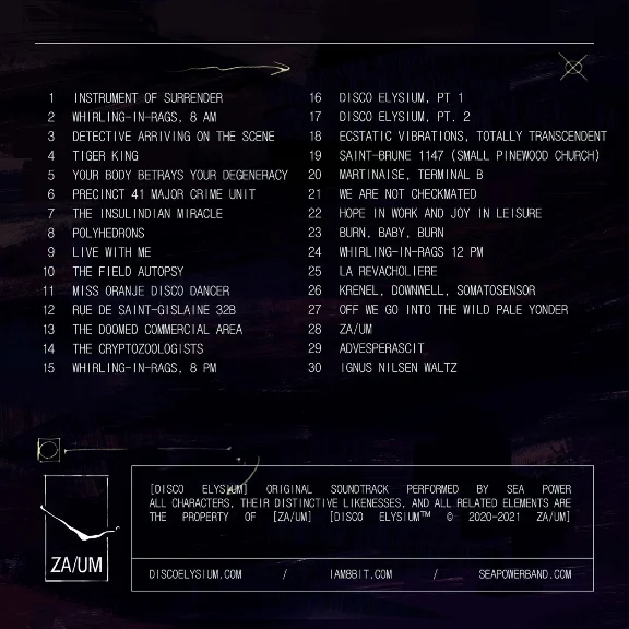Disco Elysium - Soundtrack & Artbook DLC STEAM AUTO