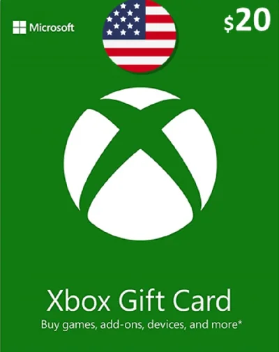 Xbox Gift Card $20 USA - без комиссии