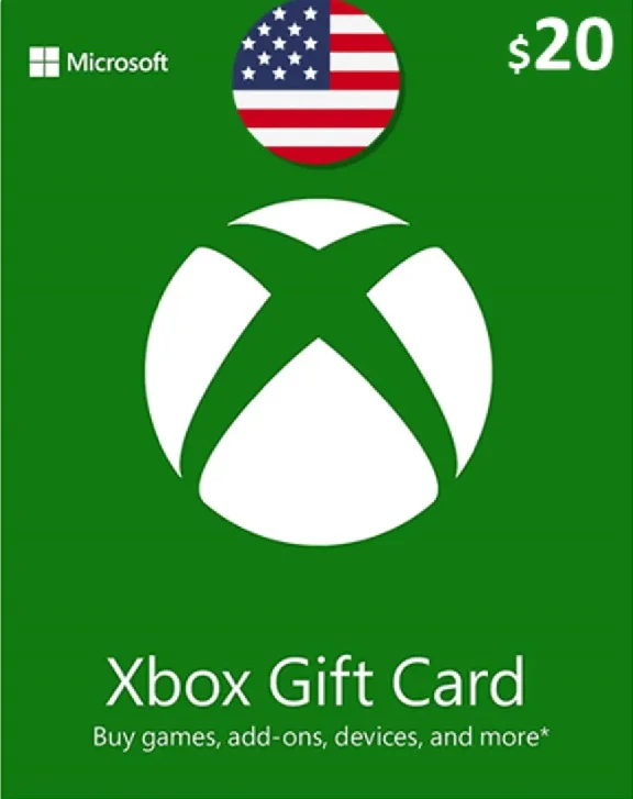 Xbox Gift Card $20 USA - без комиссии