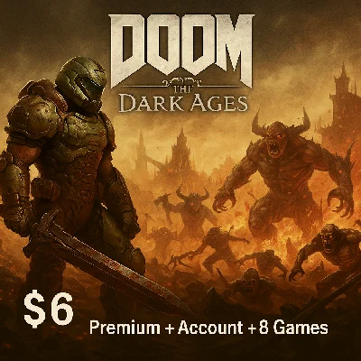 DOOM Dark Ages Premium +8 Games | Steam Offline