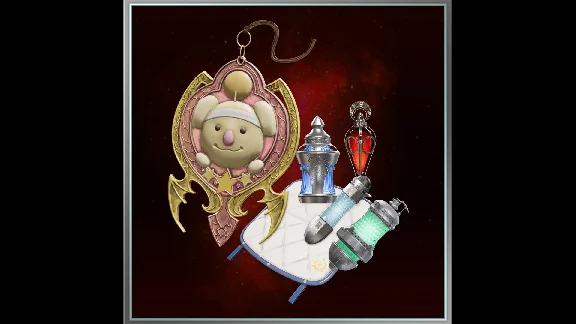 ⭐ Final Fantasy VII Rebirth - Kupo Charm & Survival Set